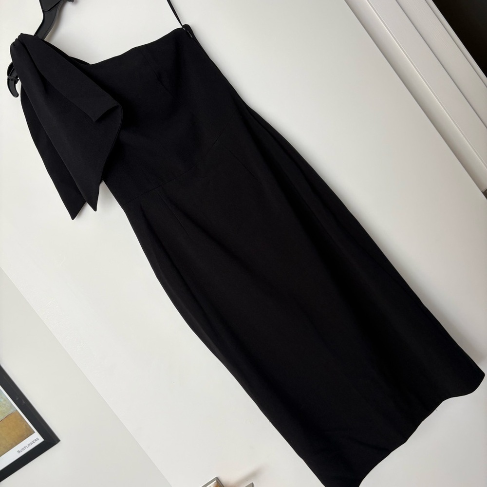 Dress the Population One Shoulder Black Dress